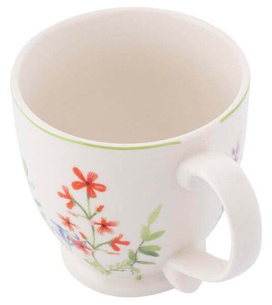 Altom Porcelanowa filiżanka jumbo na nóżce NatureAwakening 450 ml