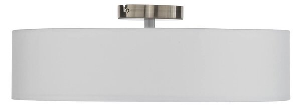 Lampa sufitowa Sebatin Lindby, możliwość ściemniania, biały / opal, sypialnia, tkanina / materiał / jedwab, skandynawski