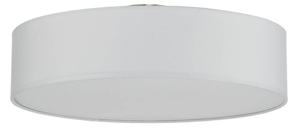 Lampa sufitowa Sebatin Lindby, możliwość ściemniania, biały / opal, sypialnia, tkanina / materiał / jedwab, skandynawski