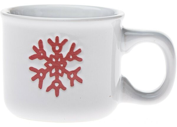 Zestaw 6 ceramicznych kubków Vločka, 90 ml