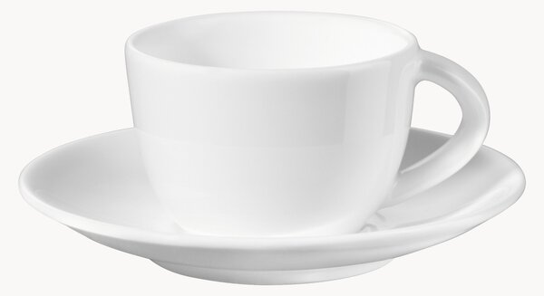 Filiżanka ze spodkiem z porcelany kostnej Patricia