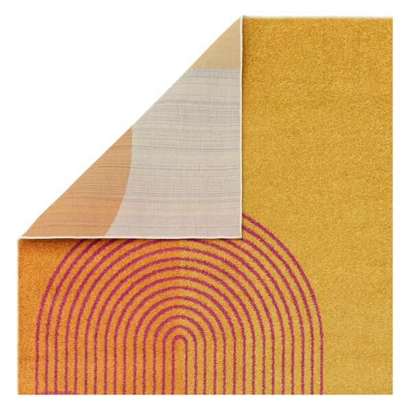 Żółty/pomarańczowy dywan 160x230 cm Muse Orange Retro – Asiatic Carpets