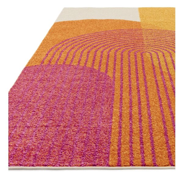 Żółty/pomarańczowy dywan 160x230 cm Muse Orange Retro – Asiatic Carpets