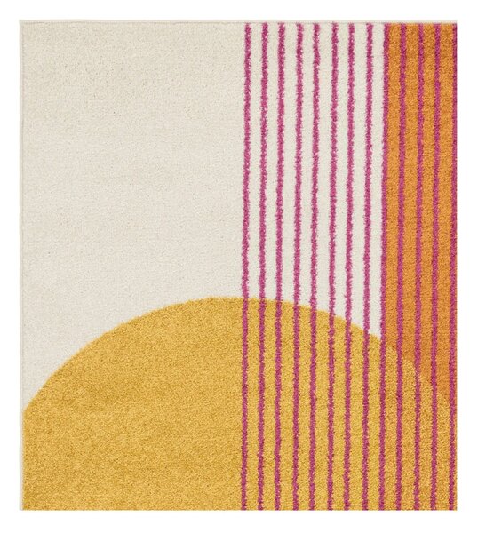 Żółty/pomarańczowy dywan 160x230 cm Muse Orange Retro – Asiatic Carpets