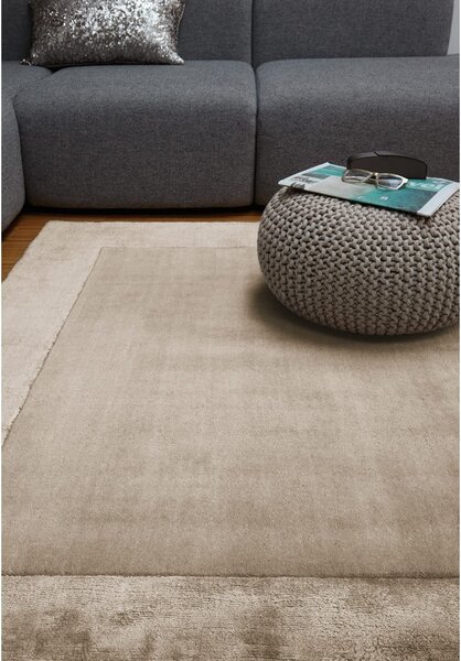 Jasnobrązowy dywan z mieszanki wełny tkany ręcznie 160x230 cm Ascot – Asiatic Carpets