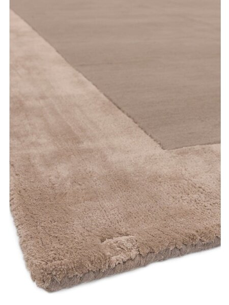 Jasnobrązowy dywan z mieszanki wełny tkany ręcznie 160x230 cm Ascot – Asiatic Carpets