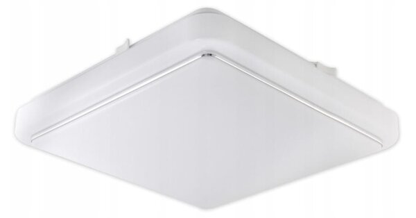 Auris LED D28x28 plafon IP44/18W/4000K biały