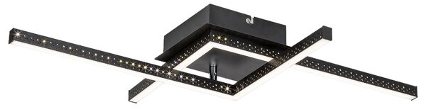 Rabalux Casimir lampa podsufitowa 2x23W LED czerń matowa/biały 5267