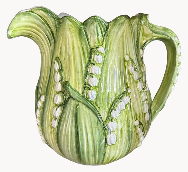 Ręcznie malowany dzbanek do mleka Lily of the Valley
