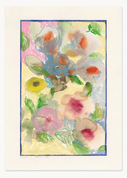 Druk cyfrowy Flower Window