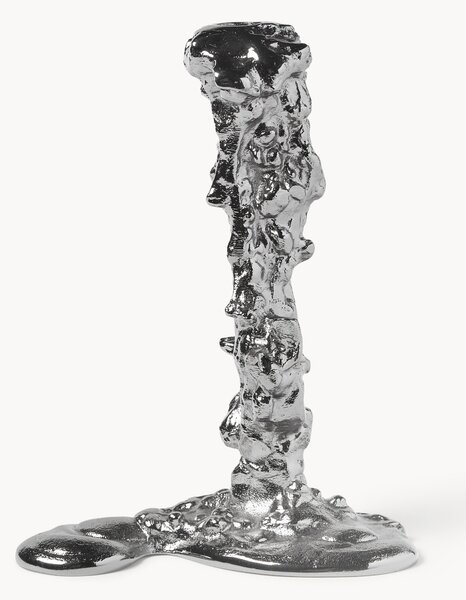 Świecznik z metalu Drip