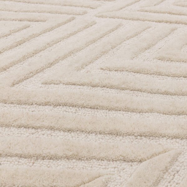 Kremowy dywan wełniany 200x290 cm Hague – Asiatic Carpets