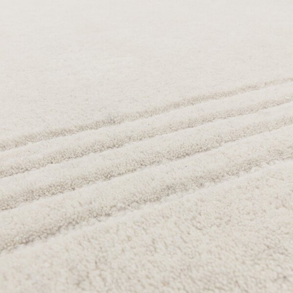 Wełniany dywan tkany ręcznie w kolorze kości słoniowej 120x170 cm Orlo Ivory – Asiatic Carpets