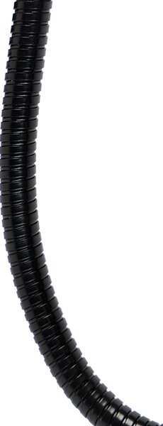 Lampa ścienna czarna z brązowym aksamitnym abażurem 18 cm - Brescia