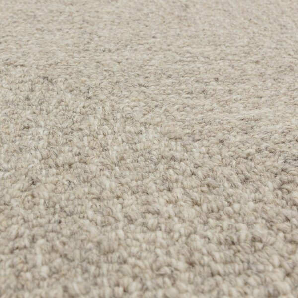Kremowy dywan z mieszanki wełny tkany ręcznie 120x170 cm Theodore Chevron – Asiatic Carpets