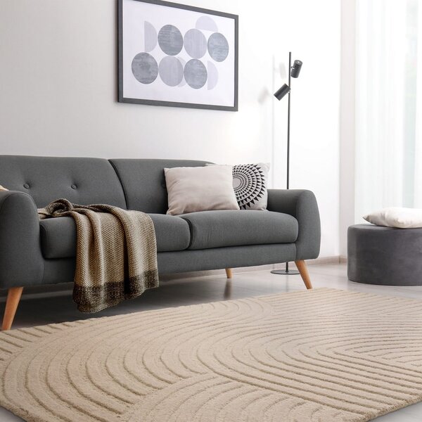 Beżowy dywan wełniany 160x230 cm Hague – Asiatic Carpets