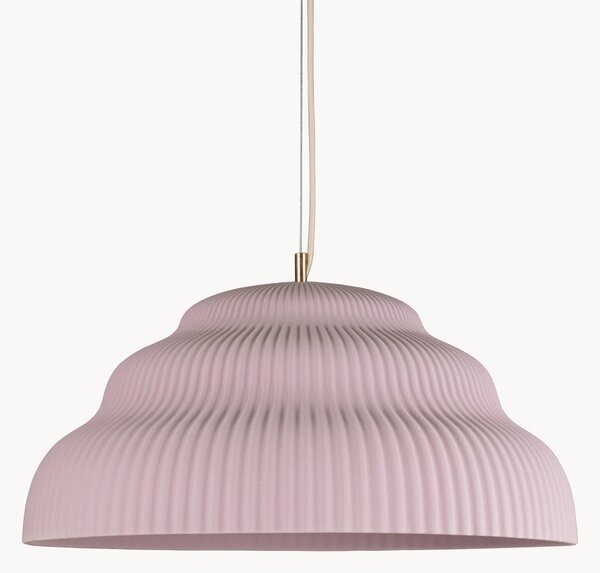 Ręcznie wykonana lampa wisząca z kamionki Kaskad, różne rozmiary