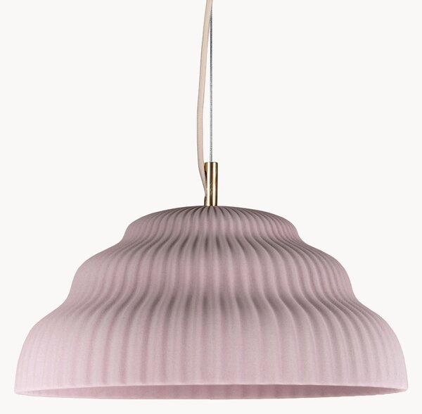 Ręcznie wykonana lampa wisząca z kamionki Kaskad, różne rozmiary