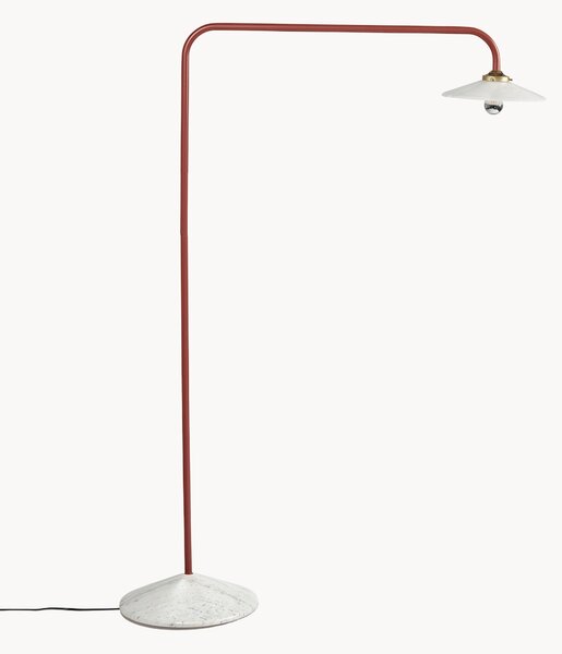 Ręcznie wykonana lampa podłogowa z marmurową podstawą Moou