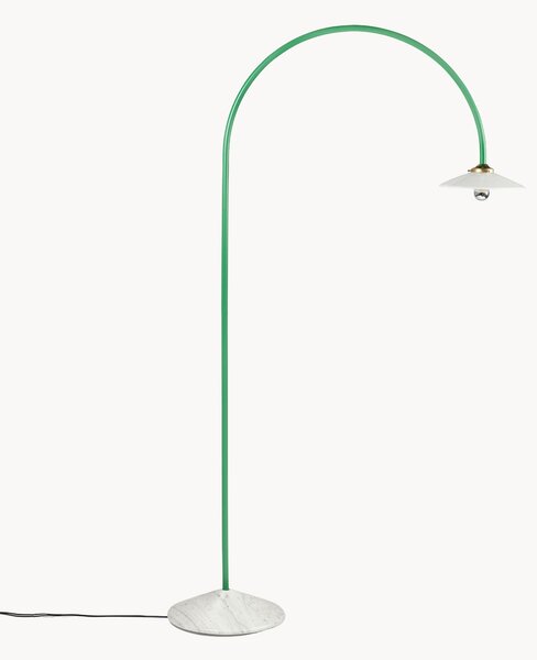 Ręcznie wykonana lampa podłogowa z marmurową podstawą Moou