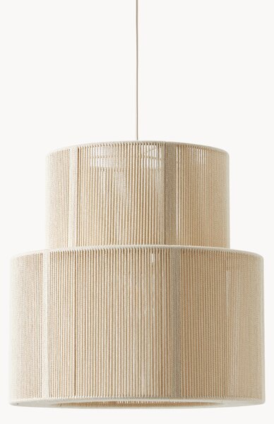 Lampa wisząca z lnu Lace