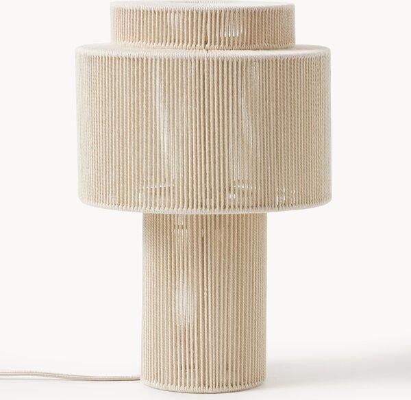 Lampa stołowa z lnu Lace