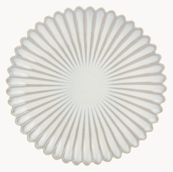 Komplet talerzy śniadaniowych z porcelany Lotus, 4 elem