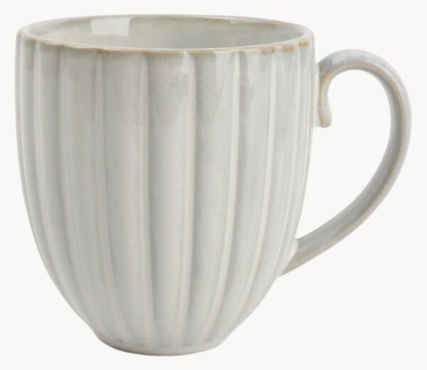 Komplet kubków z porcelany Lotus, 4 elem