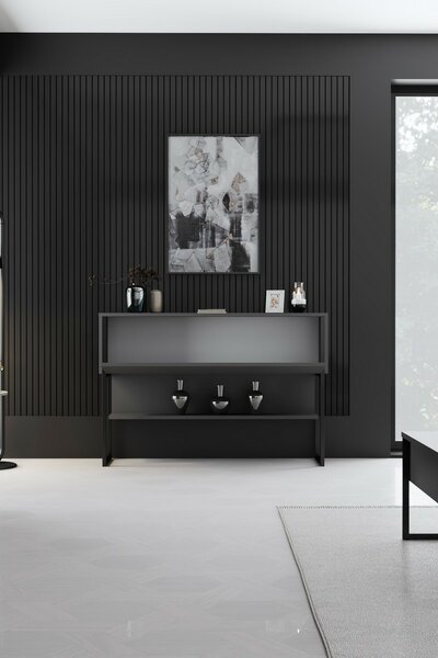 Komoda Luxe Anthracite and Black