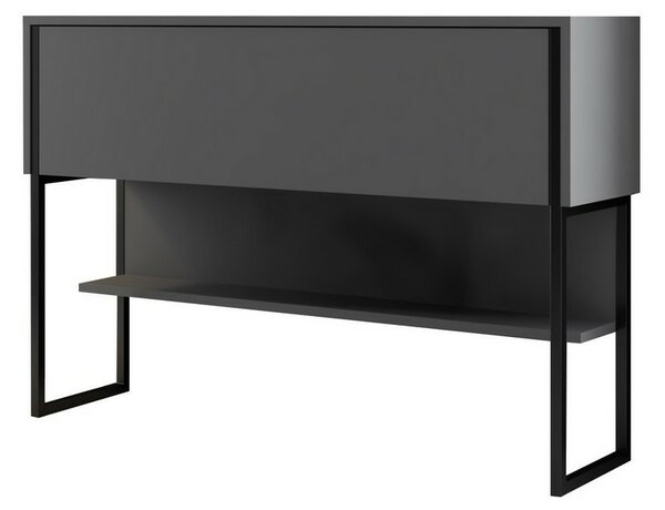 Komoda Luxe Anthracite and Black