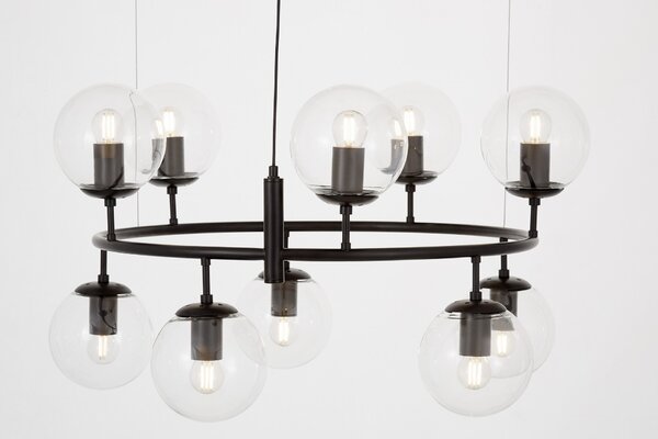 NOWOCZESNA LAMPA WISZĄCA CZARNA CEREDO NEO W10