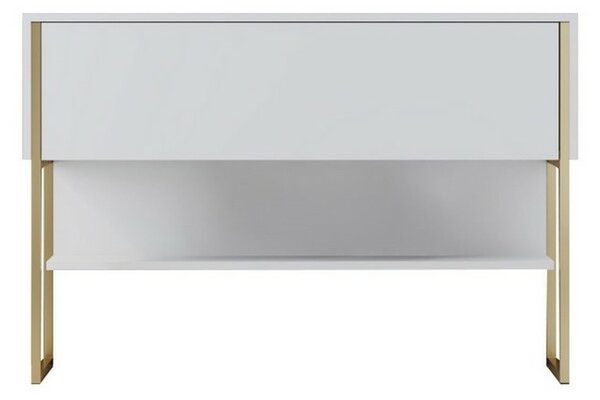 Komoda Luxe White and Gold