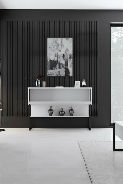 Komoda Luxe White and Black