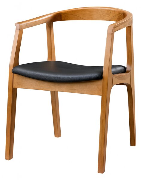 Krzesło do jadalni Albero Black and Walnut