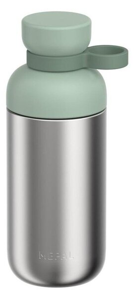 Butelka ze stali nierdzewnej w kolorze srebra/szałwiowa 500 ml Vita – Mepal