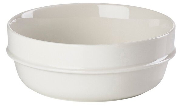 Kremowa porcelanowa miska na zupę 600 ml Eau – Zone