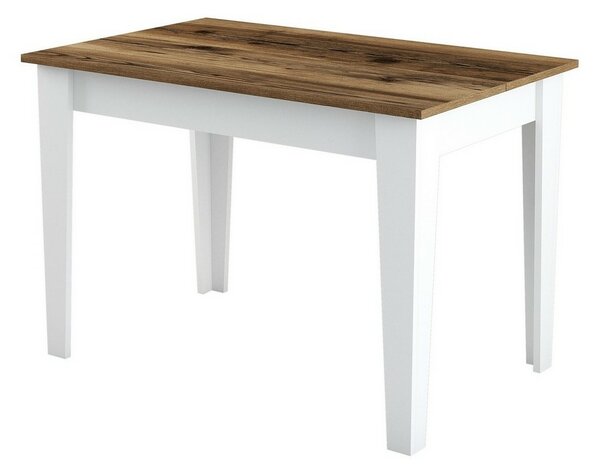Stół do jadalni Kiev White and Walnut