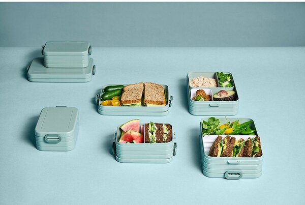 Lunchbox 3 szt./z widelcem z podziałką Take a Break – Mepal