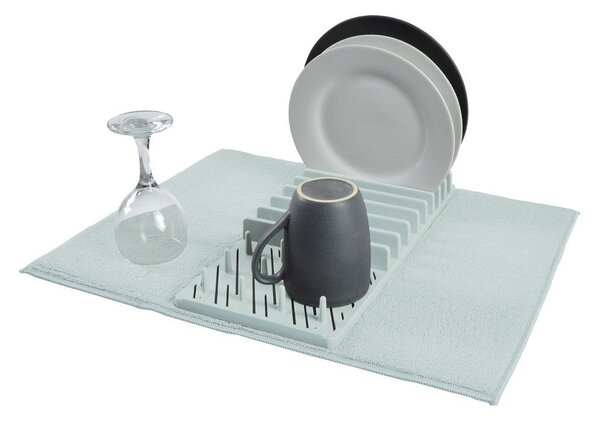 Jasnoniebieska plastikowa podkładka do naczyń 50x38 cm – Homéa