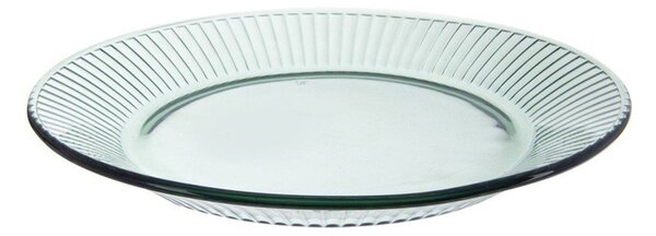 Zielony szklany talerz deserowy ø 21 cm Verde – Orion