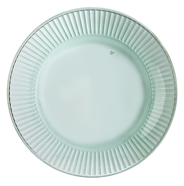 Zielony szklany talerz deserowy ø 21 cm Verde – Orion