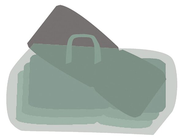 Pokrowiec ochronny na ogrodowe poduszki na krzesła 125x32x50 cm – Garden Pleasure
