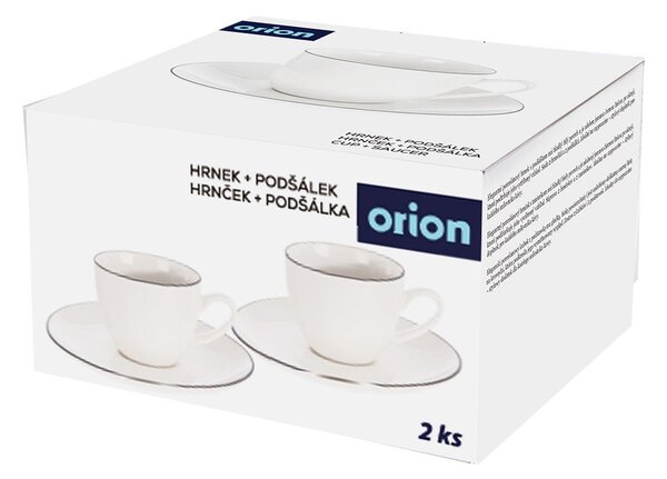 Biała porcelanowa filiżanka na espresso 100 ml Decora – Orion