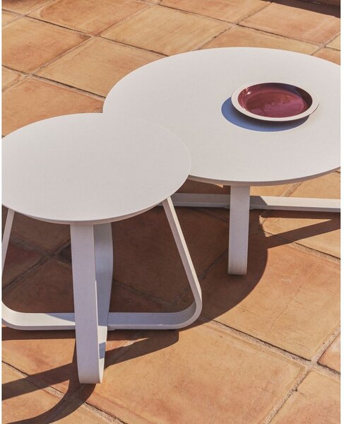 Bordowy ceramiczny talerz ø 25 cm Doren – Kave Home