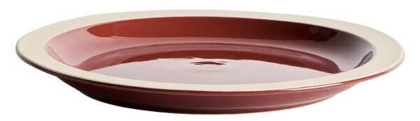 Bordowy ceramiczny talerz ø 25 cm Doren – Kave Home