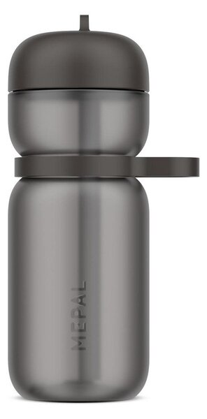 Antracytowa plastikowa butelka 600 ml Active – Mepal
