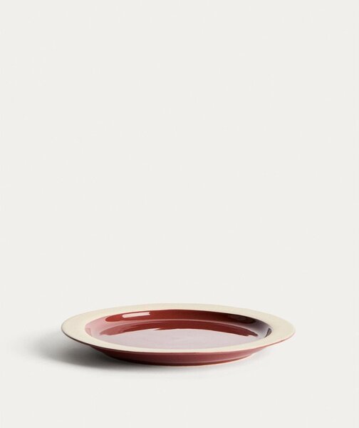 Bordowy ceramiczny talerz deserowy ø 20 cm Doren – Kave Home