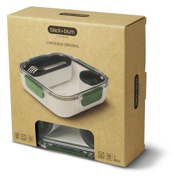 Lunchbox z widelcem Original – Black + Blum