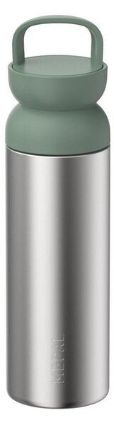 Butelka termiczna ze stali nierdzewnej w kolorze srebra/szałwiowa 500 ml Ellipse – Mepal