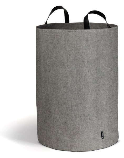 Szary tekstylny kosz na pranie 69 l Soft Storage – Bigso